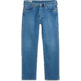 Men Jeans on sale Levi's 501 Original Straight Fit Jeans - Medium Indigo Worn/Blue