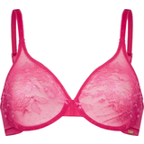 Gossard Clothing Gossard Glossies Lace Moulded Bra - Hot Pink