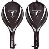 Shuttlecocks Talbot Torro 3/4 Badminton-Schlägerhülle, schwarz/weiß