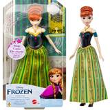 Frozen Dolls & Doll Houses Disney Frozen Singing Anna Fashion Doll
