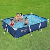Bestway Freestanding Pools Bestway Steel Pro Rectangular Swimming Pool 9.1Ft