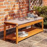 Wood Outdoor Sofas & Benches Garden & Outdoor Furniture Rowlinson Occasional Garden Bench