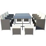 Patio Dining Sets Garden & Outdoor Furniture Royalcraft Amir Cannes Cube Patio Dining Set