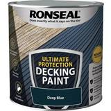 Ronseal Grey - Outdoor Use Paint Ronseal Ultimate Protection Decking Paint 2.5L Grey, Blue