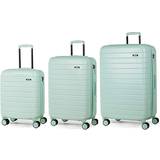 Suitcase Sets Rock Novo 3pc Luggage Set