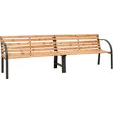 VidaXL Outdoor Sofas & Benches on sale vidaXL Solid Wood Fir Twin Garden Bench