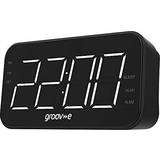 Groov-e Alarm Clocks Groov-e Radio Curve Rechargeable, Medium
