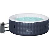 Inflatable Hot Tubs OutSunny Inflatable Hot Tub Inflatable Hot Tub Spa