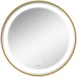 Aluminum Bathroom Mirrors kleankin Round (834-393)
