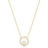Sif Jakobs Ponza Circolo Necklace - Gold/ Transparent/Pearl