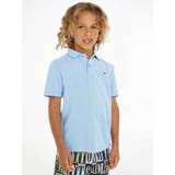 Organic Cotton Polo Shirts Children's Clothing Tommy Hilfiger Melange Pique Polo T-shirt Skysail yr yr