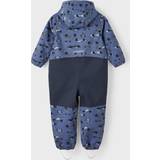 Blue Soft Shell Overalls Name It Alfa- Softshell Dragt