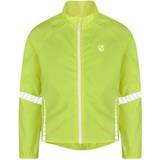 Yellow Shell Outerwear Regatta Childrens/kids Cordial Reflective Cycling Shell Jacket (fluro Yellow)