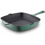 Induction Grilling Pans Barbary & Oak 26cm Cast Iron Grill Pan