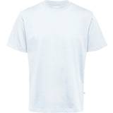 Selected Men T-shirts & Tank Tops Selected Kortærmet T-shirt hvid