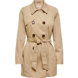 Women Coats Only Onlvalerie Coat - Beige