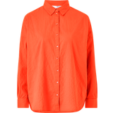 Orange - Women Shirts Selected Oversized Skjorte orange