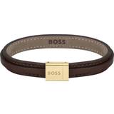Hugo Boss Gents Jewellery Grove Bracelet - Gold/Brown