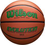Green Basketballs Wilson 28.5'' Evolution Game Basketball Green