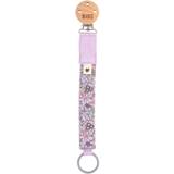Pacifier Holders Bibs x Liberty Pacifier Strap Chamomile Lawn Violet Sky