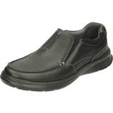 Clarks Men's Cotrell Free Mens Shoes Black/Black Oily Lea