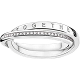 Thomas Sabo Forever Together Ring - Silver/Diamonds