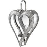 Silver Candle Holders Hill Interiors Antique Heart Mirrored Tealight Candle Holder