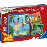 Ravensburger Jigsaw Puzzles on sale Ravensburger Classic Pokemon 3x49 Pieces