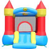 Slides Outdoor Toys Happyhop Castillo Hinchable Bouncer with Slide & Hoop