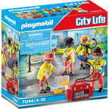Playmobil Toys on sale Playmobil City Life Rescue Team 71244