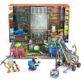 Hexbug JUNKBOTS Small Factory Habitat Power Sub Station, Surprise Toy Playset, Build and LOL with Boys and Girls, Toys for Kids, 200 Pieces of Action Construction Figures, for Ages 5 and Up