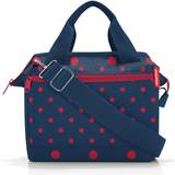 Detachable Shoulder Strap Weekend Bags Reisenthel Allrounder Cross Handbag, Structured Cross-body Carryall, Mixed Dots Red