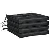 Textiles OutSunny Garden Seat Pad Chair Cushions Black