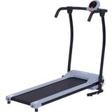 Treadmills on sale Homcom Foldable Walking Treadmill Aerobic Exercise Machine with LED Display