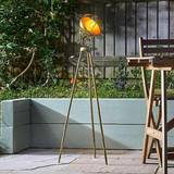 Bronze Floor Lamps & Ground Lighting Smart Solar Standing TriSol Ground Lighting