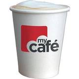 Paper Cups MyCafe 12oz Single Wall Hot Cups Pk50