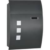 Letterboxes Homcom Wall Mounted Letter Post