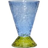 Interior Details Hübsch Abyss Blue/Olive Green Vase 29cm
