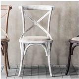 Cottons Kitchen Chairs Gallery Interiors Hudson Living Set of 2 Cream Kitchen Chair 2pcs