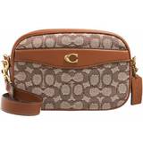 Crossbody Bags on sale Coach Camera Bag In Signature Textile Jacquard - Brown