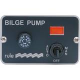 Rule Pumps Deluxe Panel Switch Black 24 32V