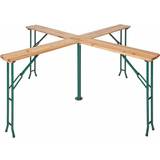 Tectake Outdoor Dining Tables tectake Folding Quattro