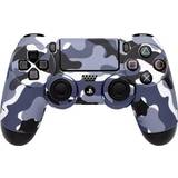 Grey Game Controllers Software Pyramide Controller Skin Camo Grey Cover PS4