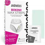 Paraben Free Hair Removal Products Andmetics Body Wax strips Bikini Wax Strips 20 Bikini Wax Strips + 2 Calming Oil Wipes 1