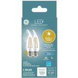GE Lighting LED Lamps GE Lighting 2pk 5 Watts Daylight Medium Base LED Dusk to Dawn Outdoor Decorative Light Bulbs