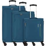 Suitcase Sets American Tourister Hyperspeed 4-Rollen Kofferset 3tlg.