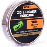 Fox International Edges Zig&floater Hooklink Line Brown 0.300 mm