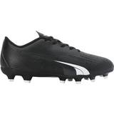 Polyurethane Football Shoes Puma Ultra Play FG/AG M - Black/White