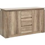 Wood Cabinets GFW Canyon 2 Door 3 Sideboard 119x70cm