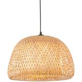 Bamboo Ceiling Lamps Endon Bali Single Pendant Lamp